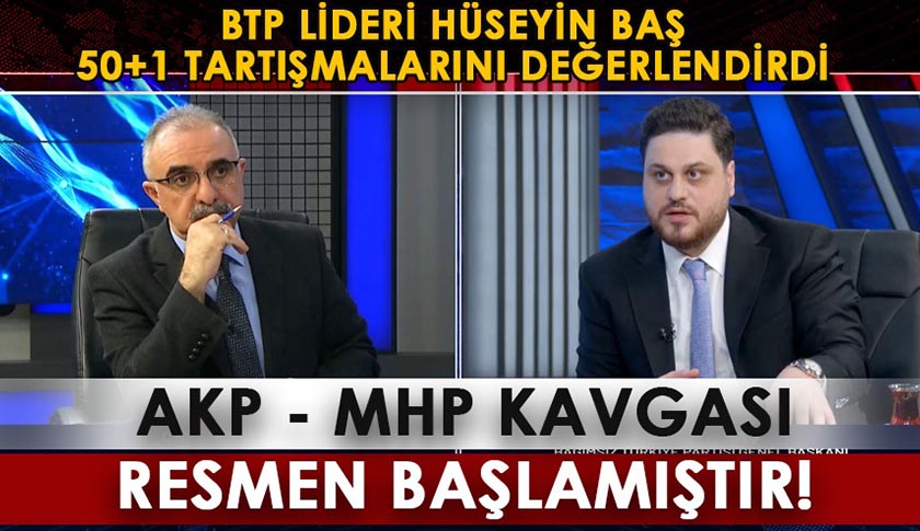 AKP - MHP kavgası resmen başlamıştır